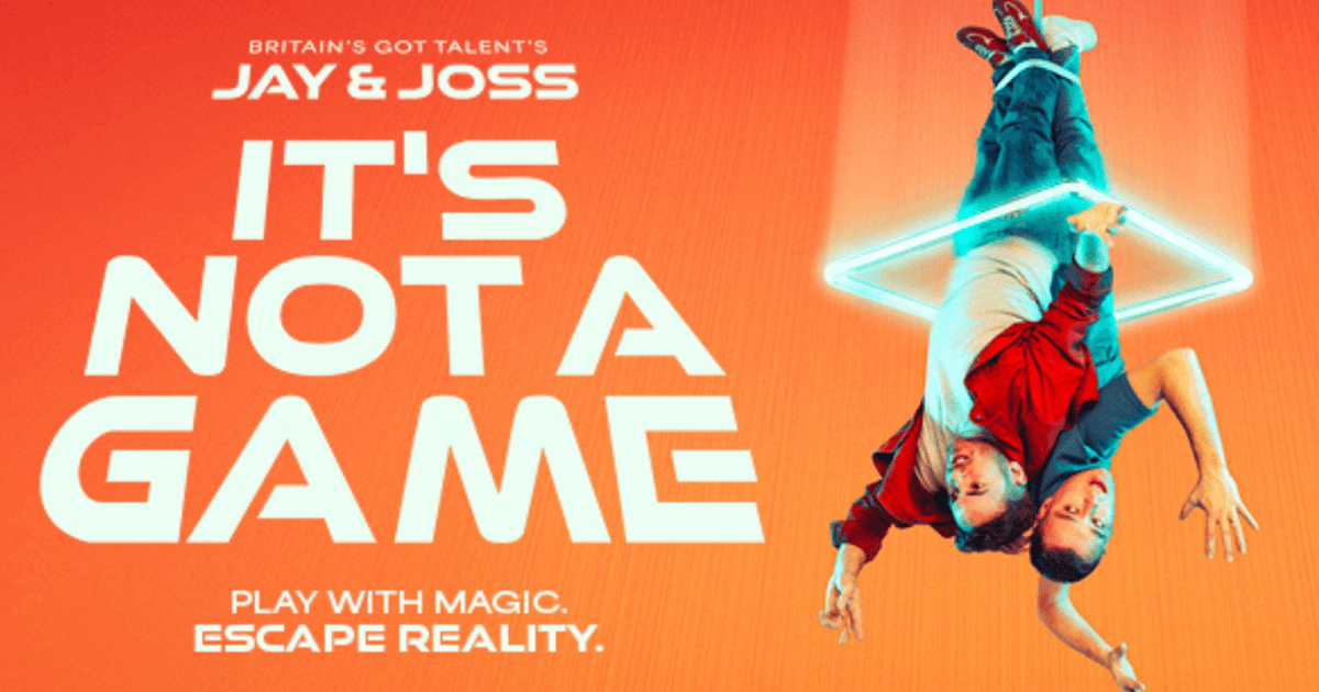 Jay & Joss: It's Not A Game | Yvonne Arnaud Theatre